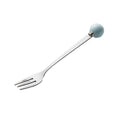 Sky blue ice fork