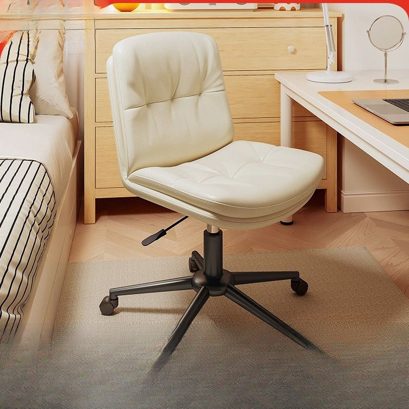 Computer chair, sedentary makeup chair, desk chair, study adjustable stool, college student dormitory casual swivel chair
