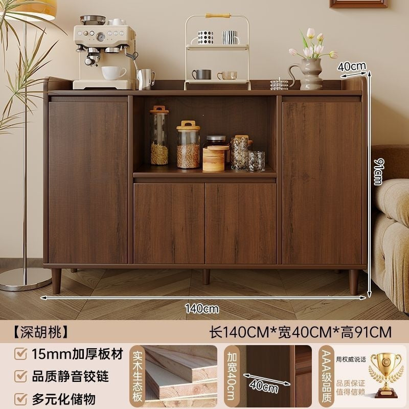 Sideboard storage cabinet, wall-mounted integrated cabinet, for home wall-mounted tea cabinet, coffee cabinet, living room locker, meal preparation cabinet