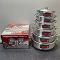 Aluminum potexport hot selling pot 6-piece aluminum pot set 6pcs 19-36cm