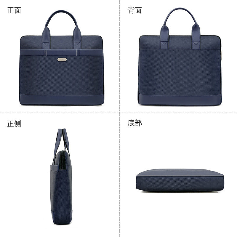 Self-improvement file bag tote bag women's commuter business waterproof men's briefcase briefcase file bag 306