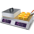 Commercial soufflé machine comb pure copper thickened griddle plate gong barbecue pancake machine cnc constant temperature pancake machine