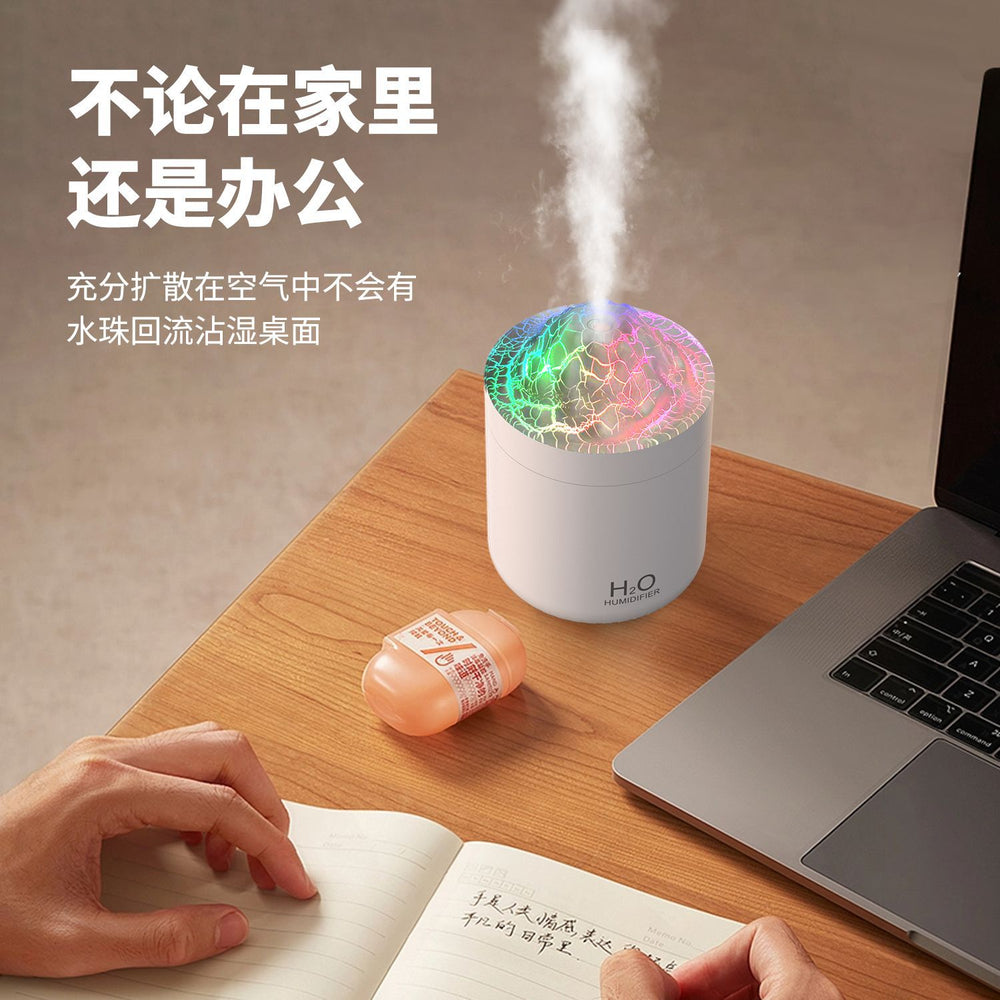 new arrival artificial volcano humidifier portable car air purifier usb water atomizer wholesale