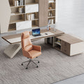 Boss table casual modern accessible luxury president table chairman's office executive table classy sense manager table and chair combination