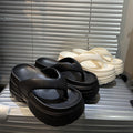 9cm height increasing slippers women's thick sole flip flops women's flip flops women's shoes outwear 2024new women's sandals wholesale