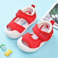 Yidian baby cloth sandals women's summer infant shoes new arrival toddler shoes one year old men's soft bottom