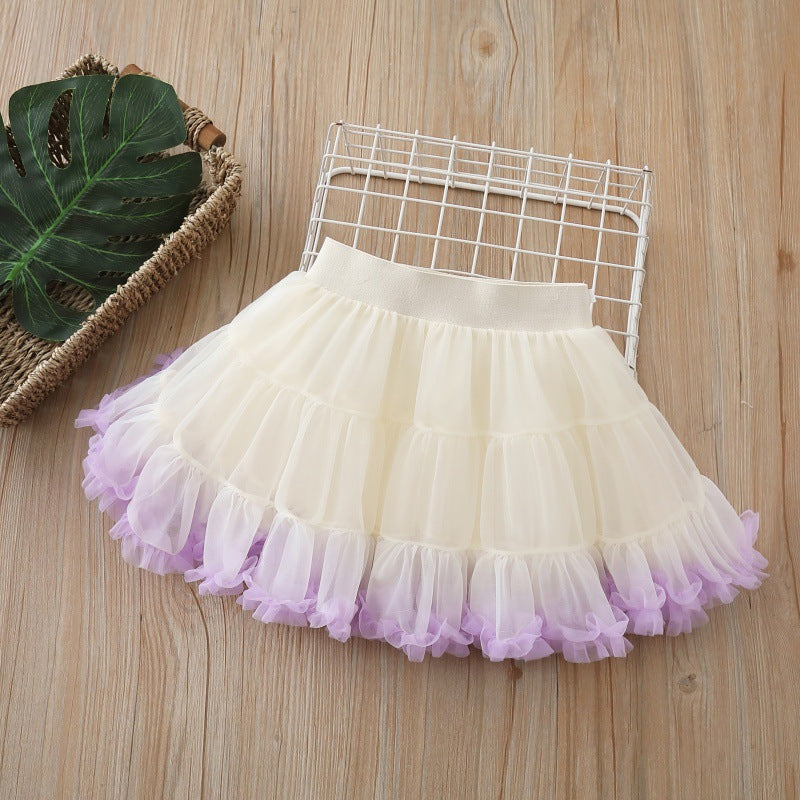 autumgirl skirt tutu skirt cute skirt tutu skirt mesh skirt