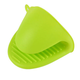 Heat-resistant oven mitts, kitchen utensil clips, silicone non-slip baking oven microwave plate grippers, 43g