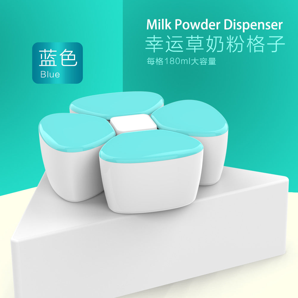 Factory direct: portable baby formula dispenser & food storage container - divided compartments, large capacity
