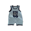 Newborn baby lightweight summer vest outfit, unisex baby cool romper, sleeveless bodysuit for summer, trendy one-piece