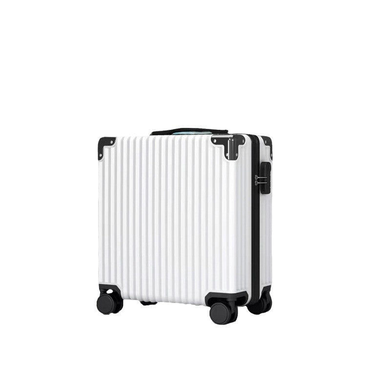 New suitcase, women's candy-colored suitcase, men's universal wheel trolley case, 20-inch boarding case, password bag, one piece.