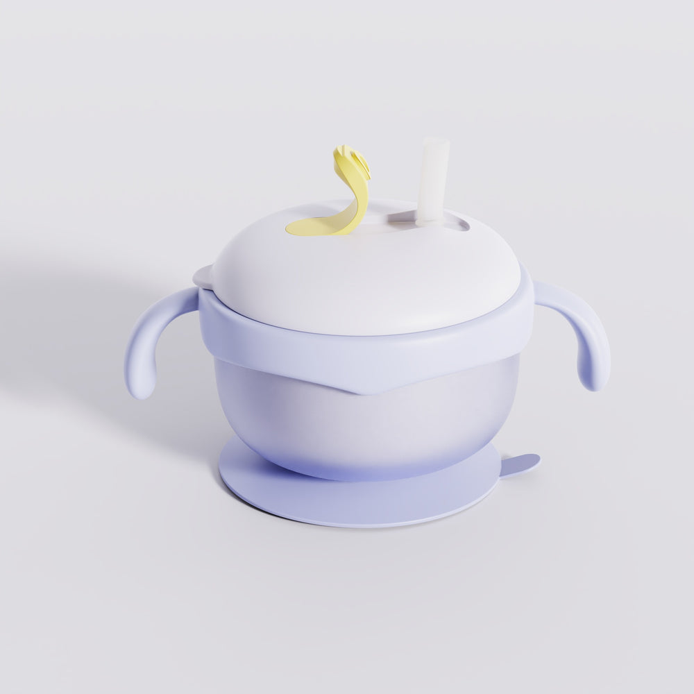 New multifunctional bowl - baby self-feeding insulated bowl - children's ppsu water-filled insulated bowl - customizable dinnerware set
