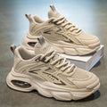 Spring breathable men's shoes 2026 new mesh sneakers athletic casual middle school student chunky sole dad shoes trendy footwear