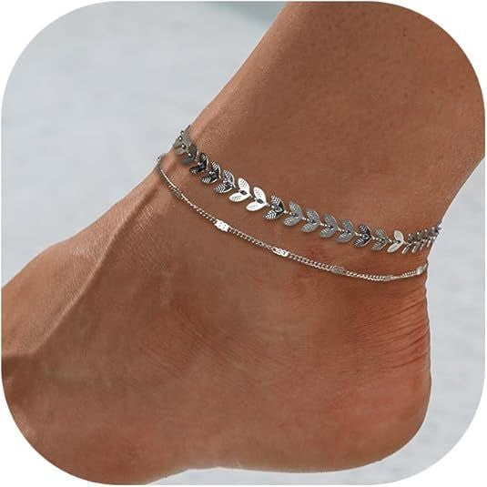 European and american new exquisite sparkling round coin pendant pearl cubic zirconia paperclip anklet - elegant and chic for women