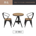 Outdoor table and chair set - perfect for cafes, bubble tea shops, balconies, patios, courtyards, teas, terraces, gardens, dining tables and chairs - sun protection