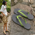 Men's fashionable high-end outdoor flip-flops - all-season, slip-resistant, and durable