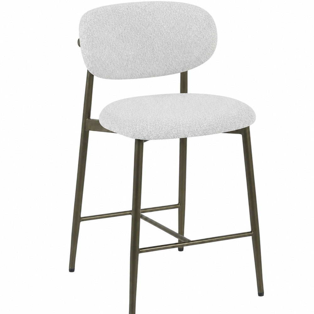 Modern light luxury bar stool, iron art cafe high stool, home restaurant island table soft-packed backrest chair