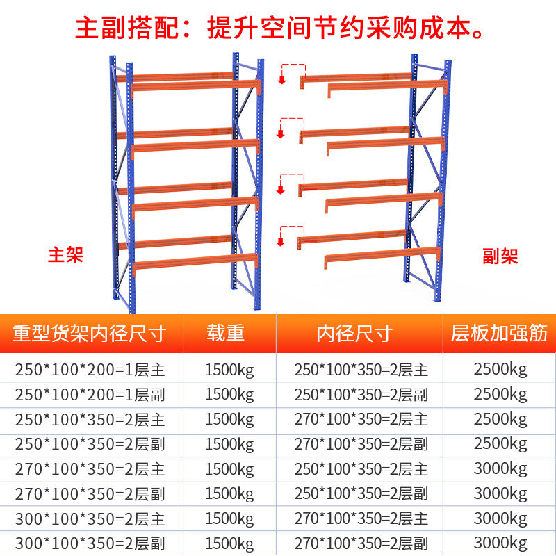 Storage shelves Customized wholesale attic shelves Intelligent storage pallets Heavy-duty beam shelves Angle steel attic platforms