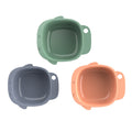 Wow baby square feeding special food bowl kids independent eating food home fruit storage bowl tableware