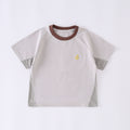 【summer new arrivals】 summer collection: color block mesh t-shirt - stylish, breathable, and comfortable short sleeve tee for boys and girls (s005)
