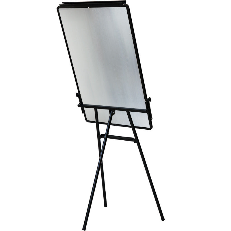 Deli 7892 Conference Whiteboard Display Board Tripod Writing Board Magnetic Fiber Whiteboard Demonstration Board 60 * 90cm
