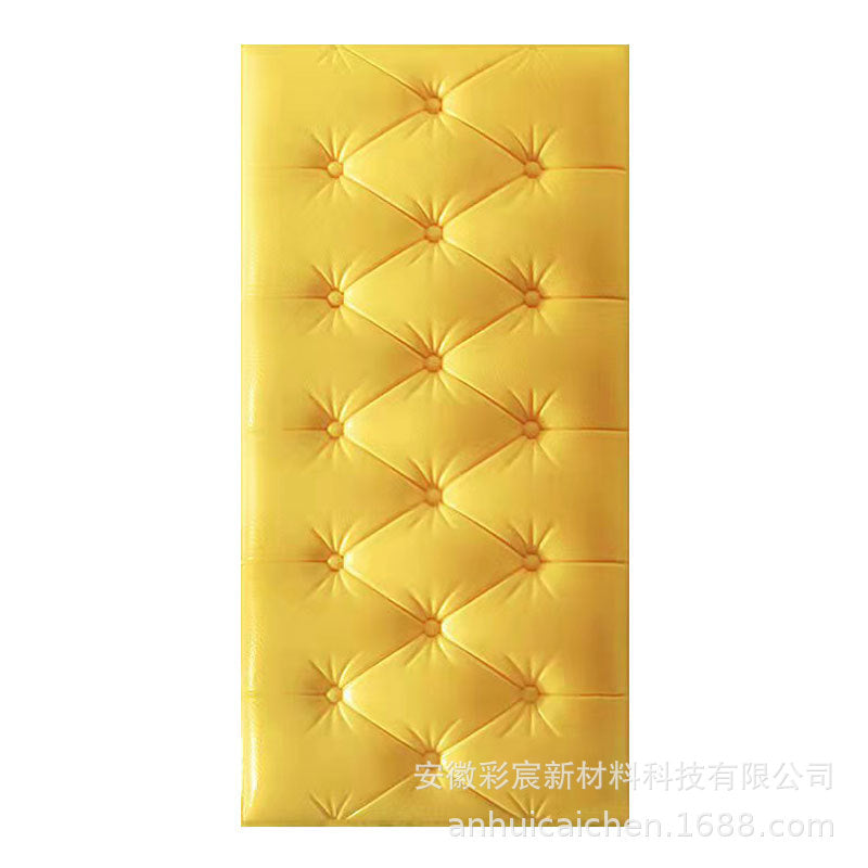 Soft bag tatami wall around bedside cushion self-adhesive wall anti-collision and anti-collision soft bag 3d children's room three-dimensional sticker