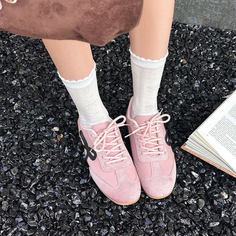 summer new arrival: plus size women's casual comfortable german army trainers (gats) - fashionable and versatile flats wholesale