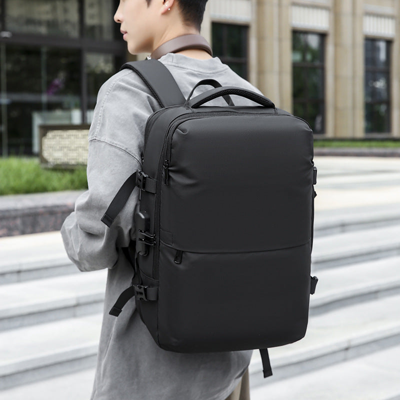 School bag new business backpack versatile simple lightweight luggage bag convenient business trip notebook multi-functional backpack