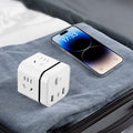 Creative magic portable socket usb converter wireless expansion office power strip travel mini plug power strip