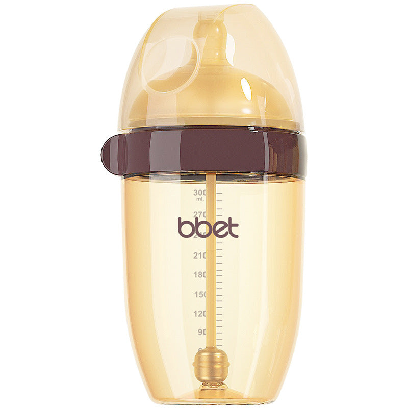 Babycare ppsu baby bottle - newborn infant straw bottle - wide neck plastic bottle - customizable