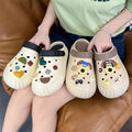 Women's summer clogs: 2023 new cute thick-soled beach cartoon closed-toe half slippers - "cloud-like comfort"