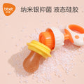 Baby bite fruit food supplement musical instrument food fruit and vegetable bite bag baby teether molar stick food supplement tool handy gadget