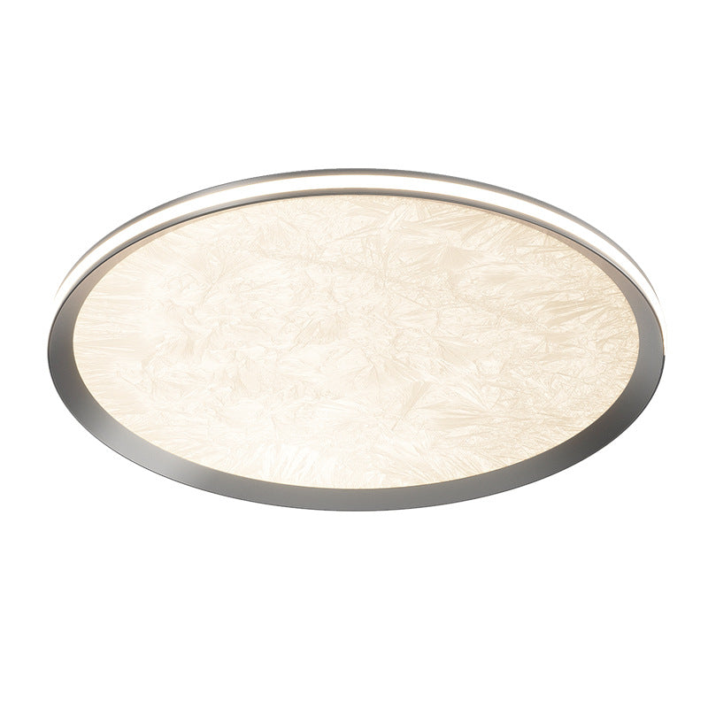 Ultra-thin bedroom ceiling light Modern Italian minimalist circular corridor aisle balcony light Creative warm master bedroom light