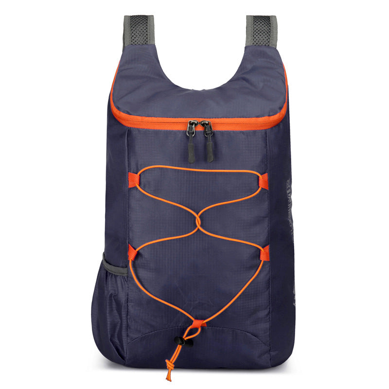 Outdoor travel Oxford cloth backpack men's large capacity canvas schoolbag travel backpack women's leisure travel luggage