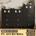 【premium black】4-drawer chest + 4-drawer chest + 5-drawer chest combination set