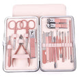 New nail art set manicure kit 7-piece logo pedicure scissors care tools gift set