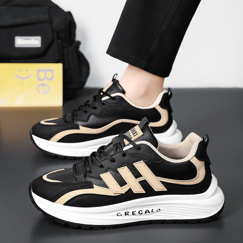 2026 spring new men's fashion chunky sneakers - trendy, comfortable, versatile casual dad shoes