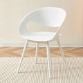 Scandinavianthickened plastic dining chair modern popular cafe dessert shop back chair casual engineering desk chair for home