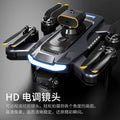 p17 drone with auto-return, brushless motor, obstacle avoidance, remote control aircraft, hd aerial photography, and optical flow positioning quadcopter