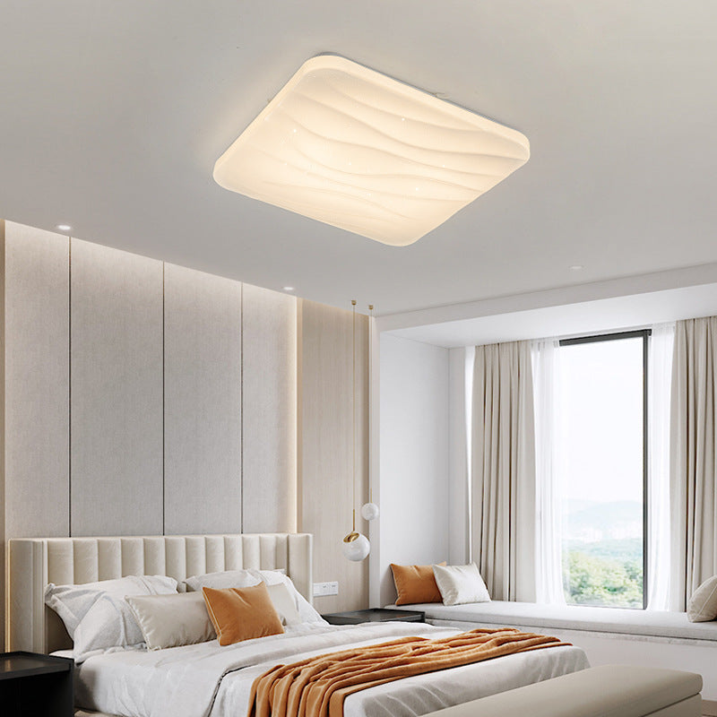 French living room ceiling lamp modern simple Zhongshan lighting home improvement cream wind cloud room bedroom eye protection lamp