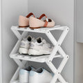 Installation-free shoe rack, simple for home door, foldable dormitory, multi-layer entrance rental house shoe cabinet, shoe storage handy gadget