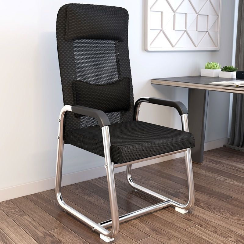Minimalist modern office chair - comfortable ergonomic computer chair - curved conference chair - mahjong chair - student dormitory backrest chair