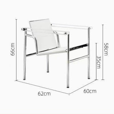 Lc1 basculan chair genuine leather sofa chair le corbusier medieval genuine leather single chair for home casual single chair