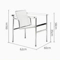Lc1 basculan chair genuine leather sofa chair le corbusier medieval genuine leather single chair for home casual single chair
