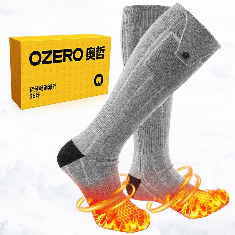 Cross-border heating socks Winter ski heating socks Office home sleeping heating socks Women's winter gift box