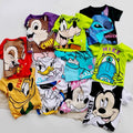 foreign trade children's short-sleeved t-shirts, boys' and girls' clothing,  cartoon print tops, kids' trendy short-sleeve shirts