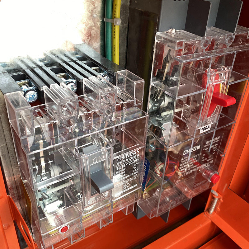 Factory wholesale three-level construction site temporary distribution box low voltage openable with rain cap switch box complete set of outdoor power distribution