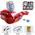 new gatling mechanical cannon boy electric burst toy outdoor interactive battle chicken eating toy wholesale