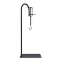Free hook tea pot hook desktop tea ceremony desktop adjustable japanese for home hook stove tea accessories