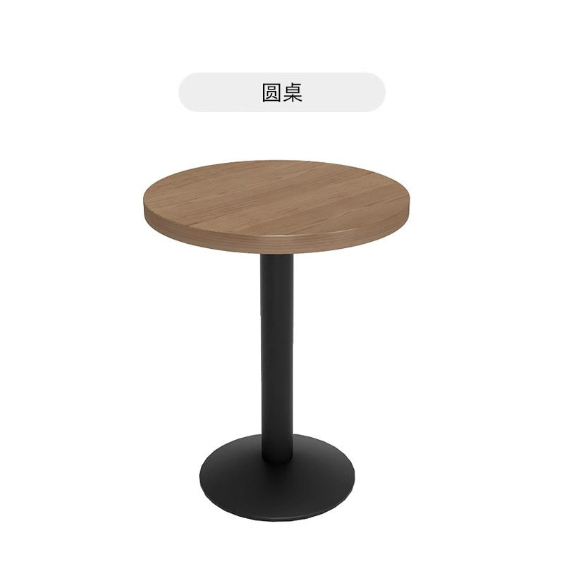 Customized creative restaurant tables and chairs Simple milk tea shop Dessert shop Catering commercial table and chair combination Tea house card seat sofa
